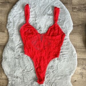 Vintage Lace Teddy Bodysuit